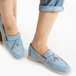 Saten Taşlı Topuklu Ayakkabı